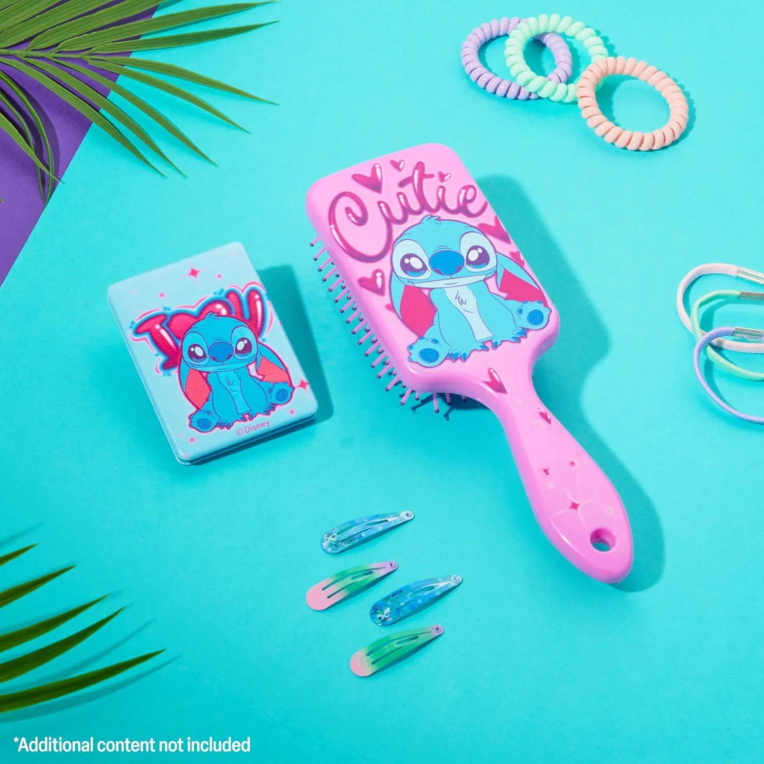 Набор расчески и зеркала «Stitch Paddle Brush» от Disney Disney — фото 2
