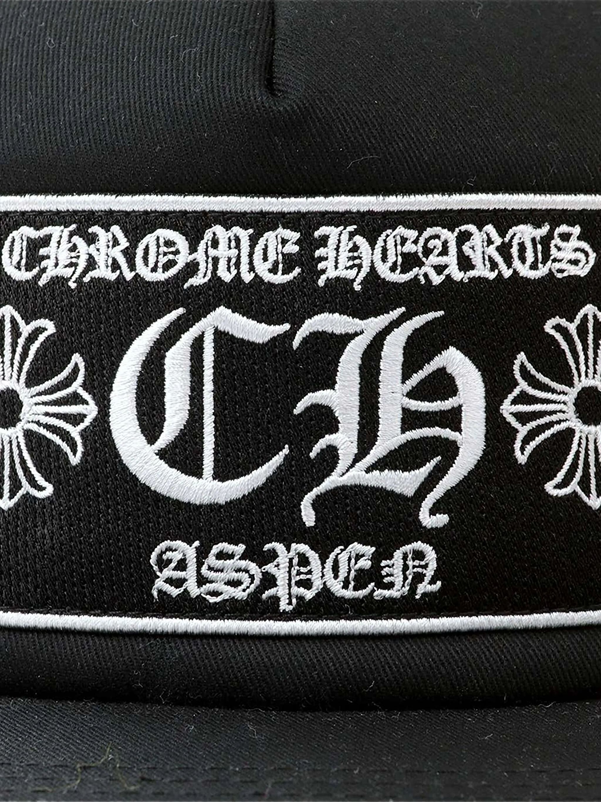 Кепка Aspen Exclusivee Chrome Hearts, черный — фото 2