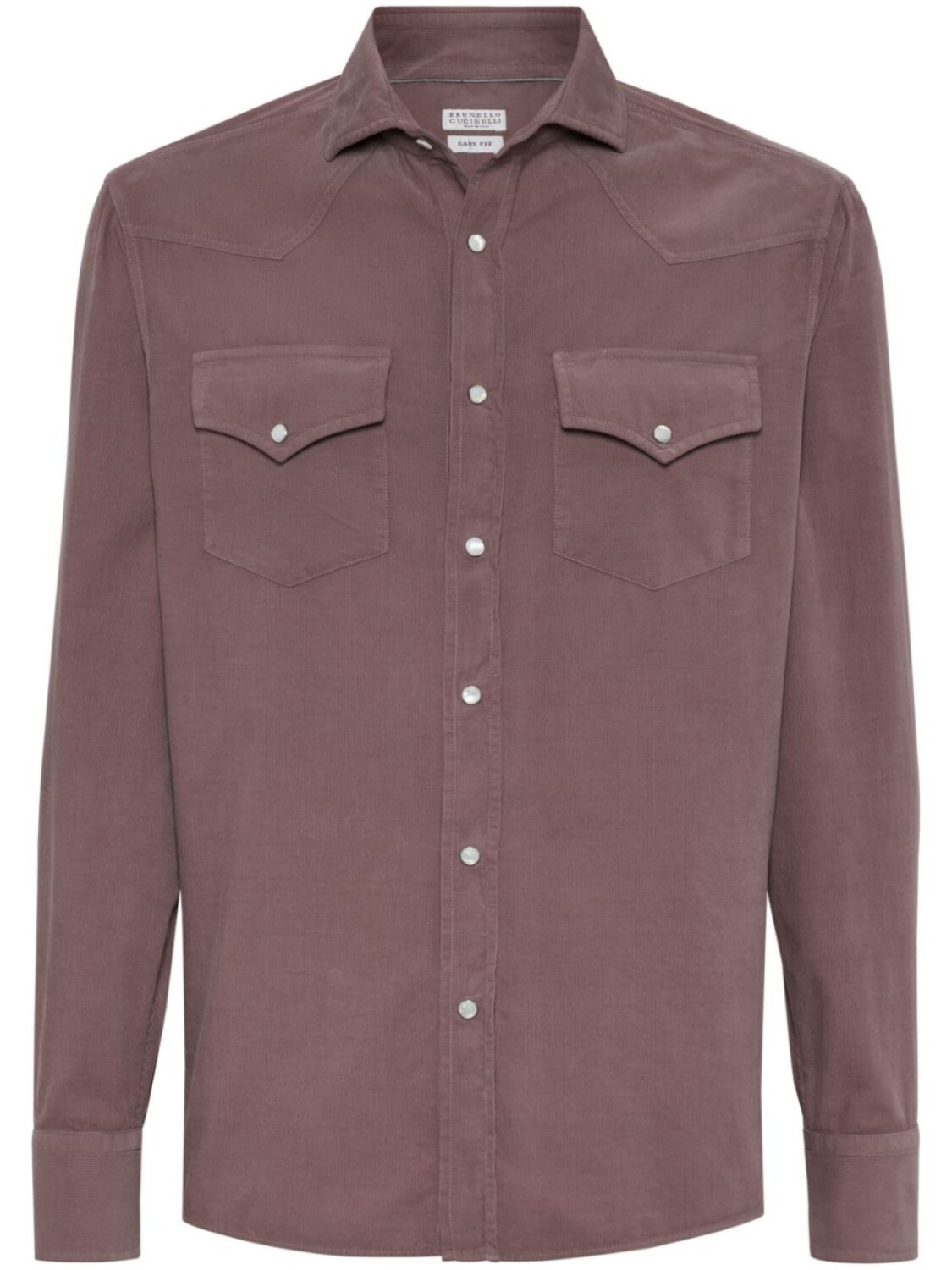 

Brunello Cucinelli рубашка на пуговицах, красный