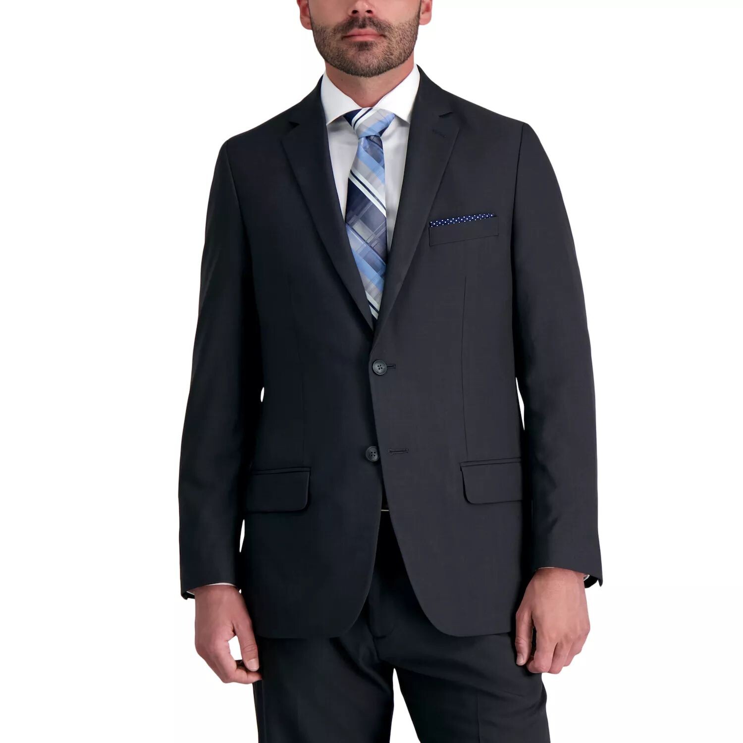 

Мужской пиджак классического кроя Smart Wash Repreve Haggar, Charcoal