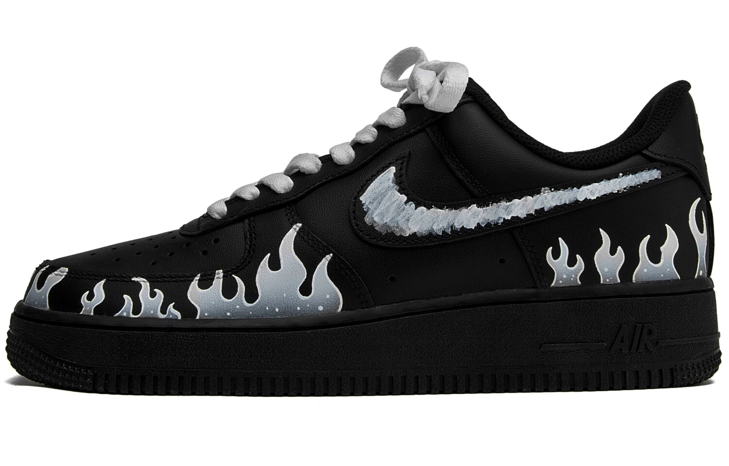 

Кроссовки Air Force 1 для скейтбординга, унисекс, низкие, черный Nike
