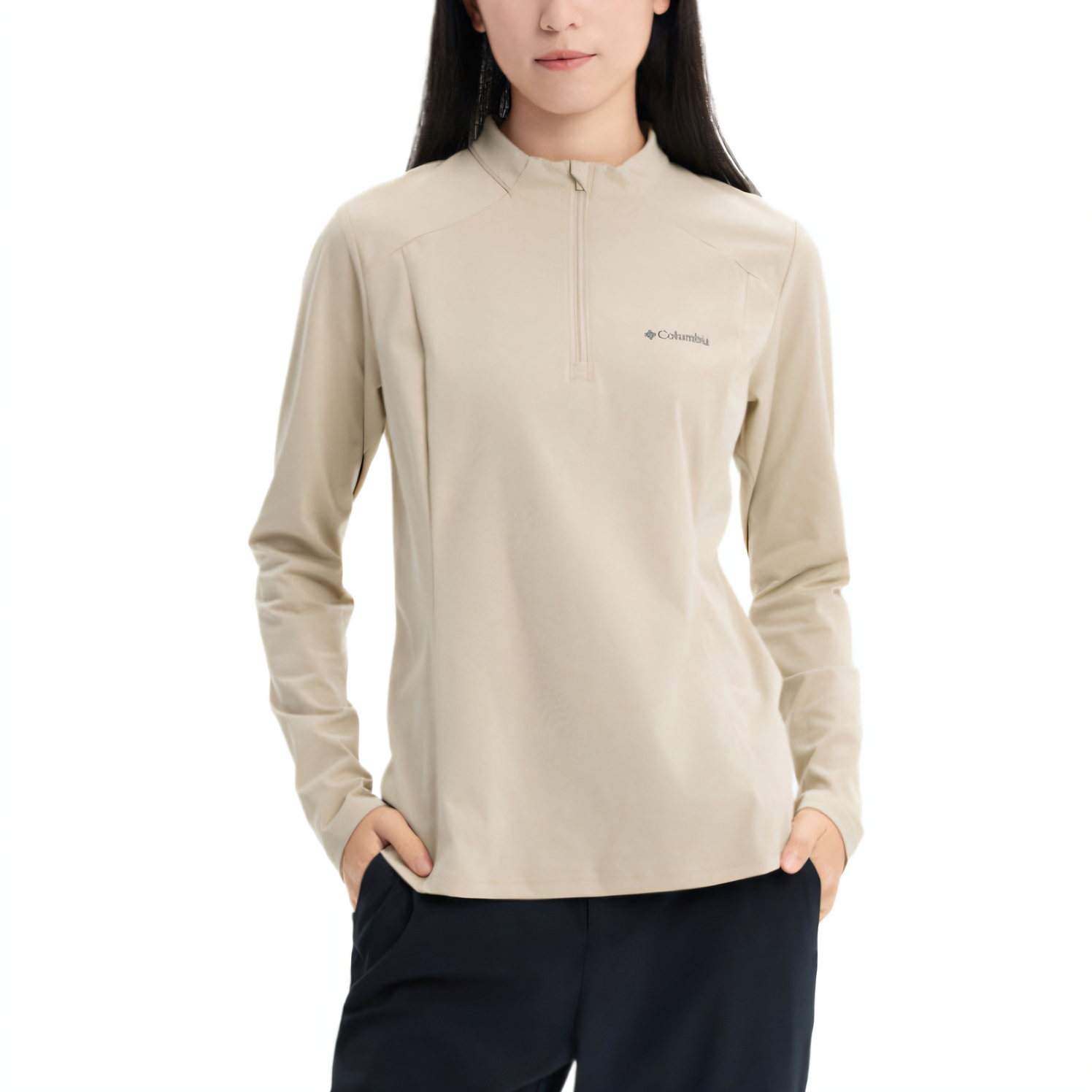 

Футболка женская с рукавом реглан Transit Columbia, светло-коричневый