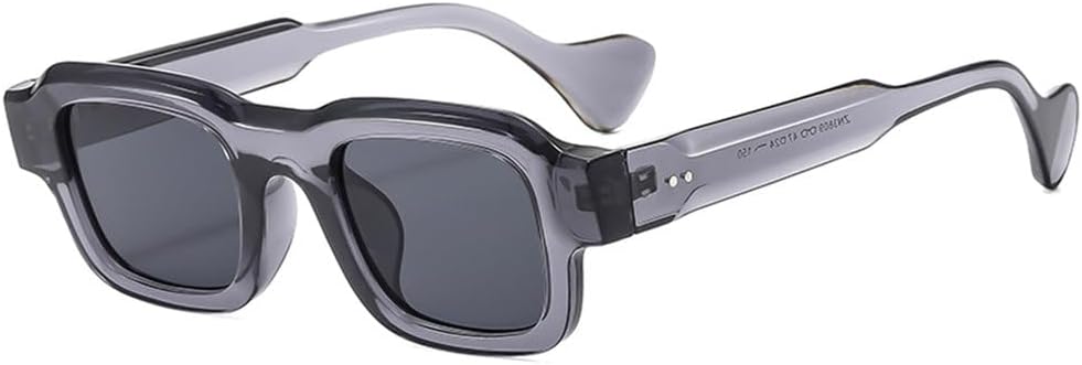 

Винтажные солнцезащитные очки для мужчин, модные панк-ретро солнцезащитные очки для женщин, очки для вождения, мужские солнцезащитные очки с защитой от УФ-излучения UV400 HHZZYVY, Grey