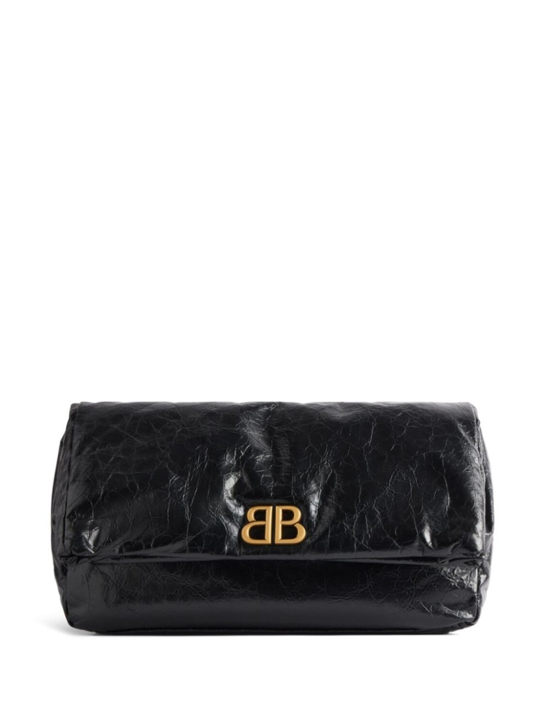 

Клатч Balenciaga Monaco с логотипом, черный