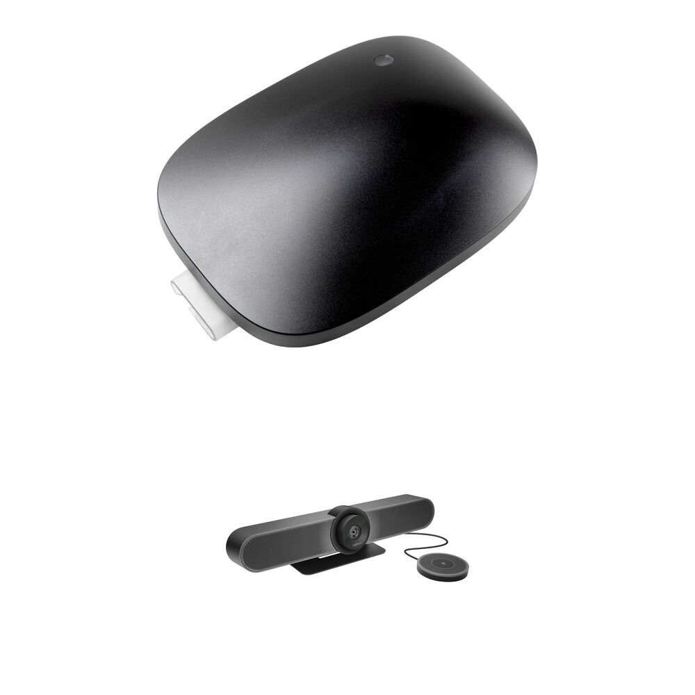 

Комплект гибридного конференц-центра Airtame с камерой Logitech MeetUp ConferenceCam и выносным микрофоном