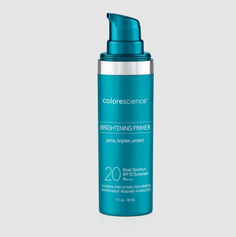 Colorescience, Осветляющая кожу праймер для лица SPF20, осветляющая основа с SPF, 30 мл — фото 4