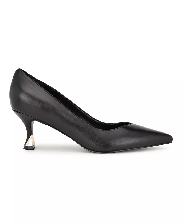 Женские туфли-лодочки Ariella на каблуке-рюмочке Nine West, черный — фото 2