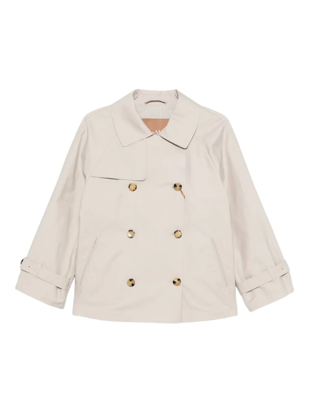 

Двубортный бушлат MAX MARA, нейтральный