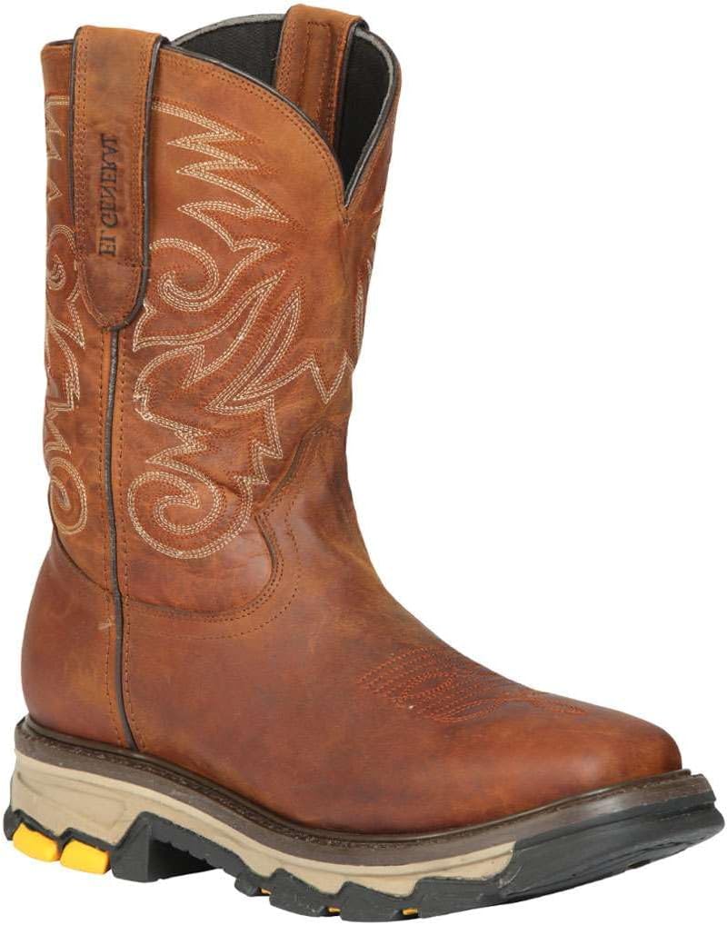 

Мужские ботинки El General, натуральная кожа, квадратный носок, Rodeo Victoria Whisky MG29 Generic