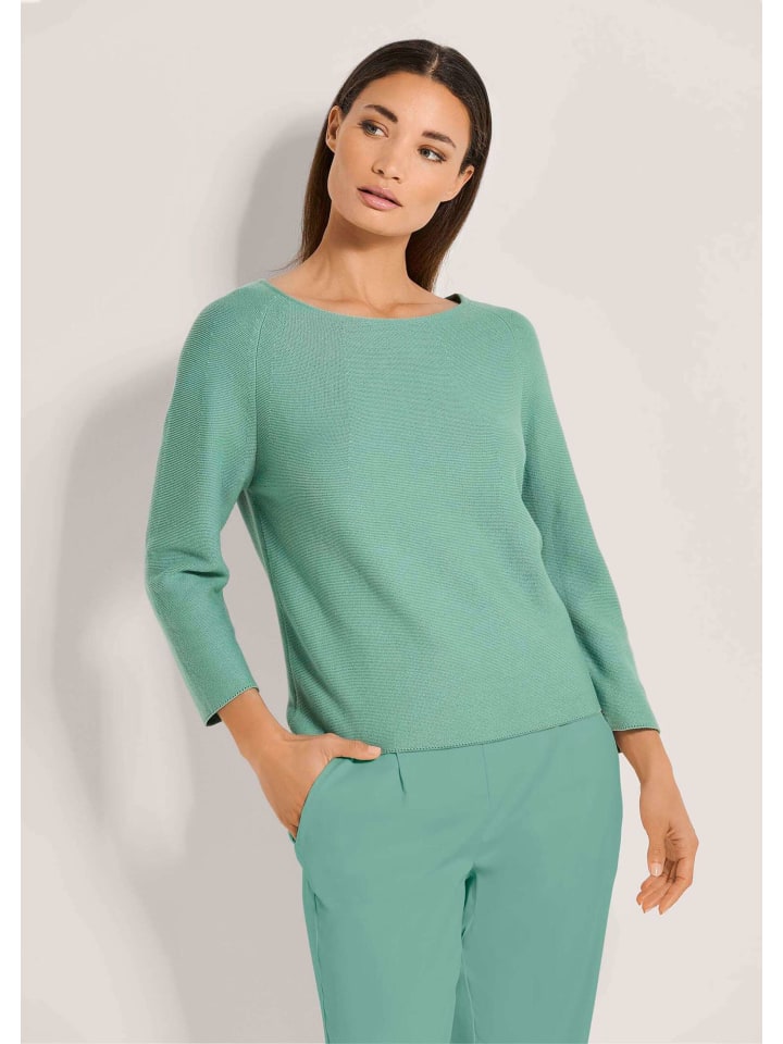 

MADELEINE Пуловер с короткими рукавами, цвет мятный