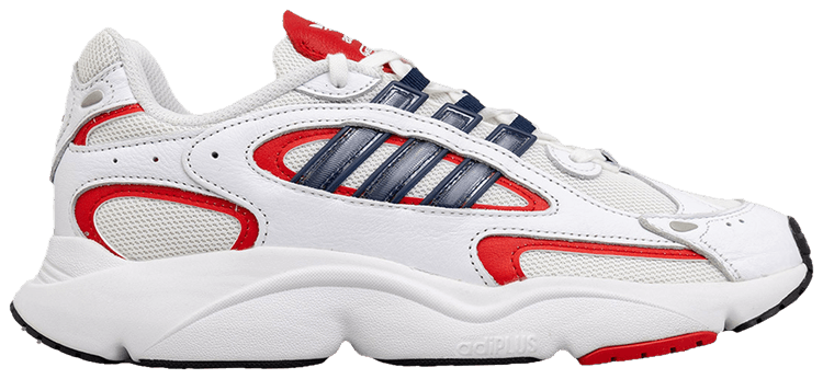 

Кроссовки adidas Ozmillen 'White Blue Scarlet', белый