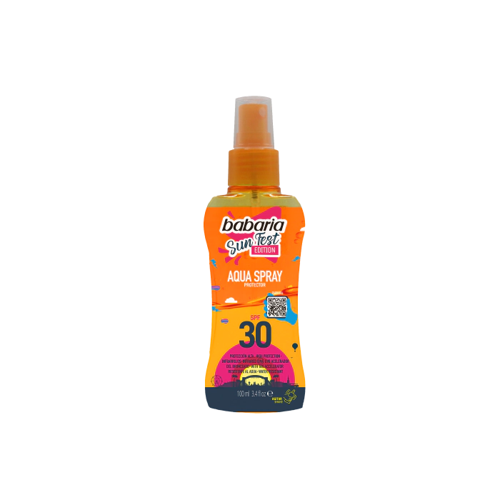 

Солнцезащитный крем sunfest sun aqua spray bifásico spf 30 Babaria, объем spf 30 100 мл