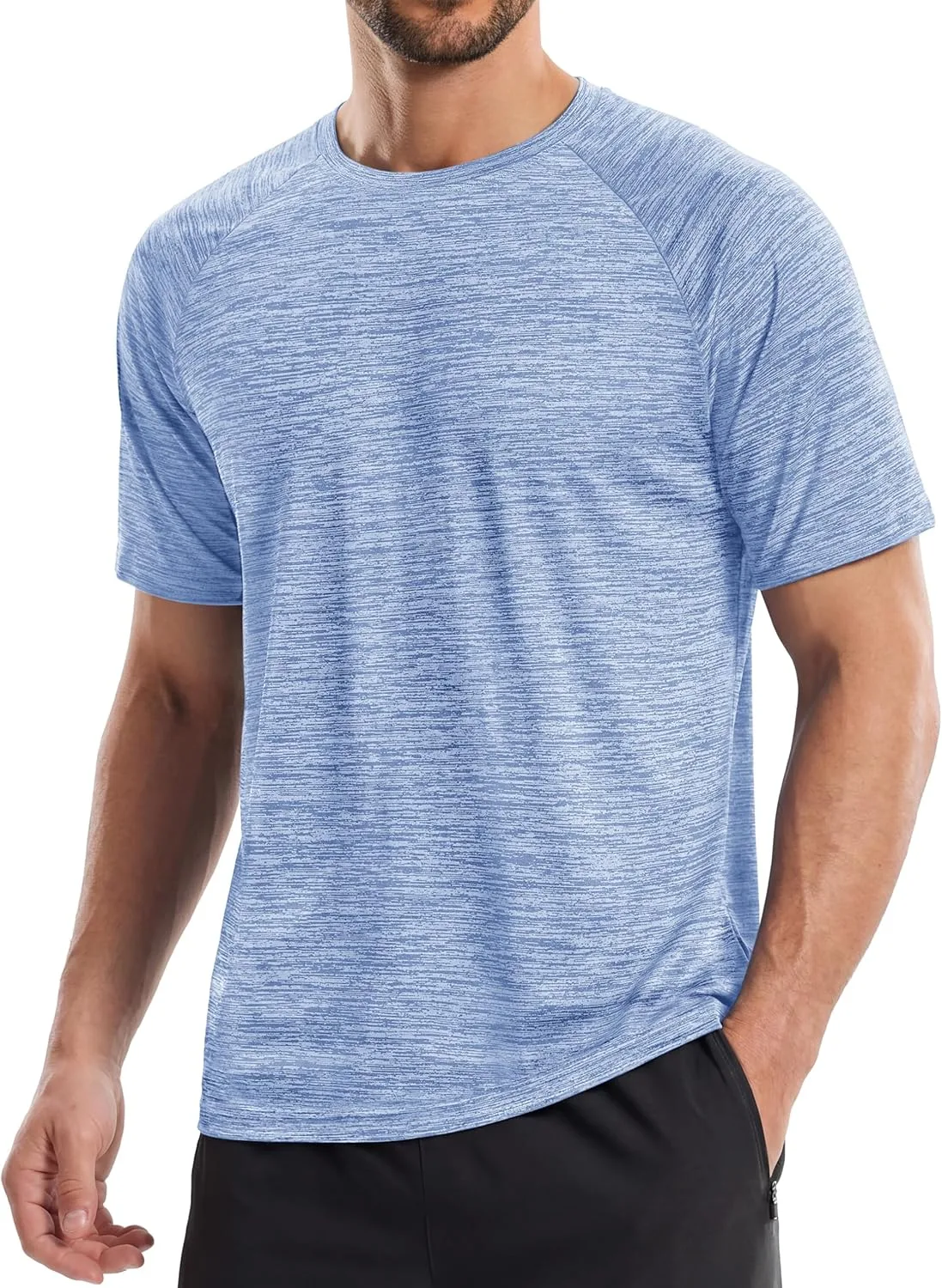 

TACVASEN мужская футболка с коротким рукавом Dry Fit для тренировок