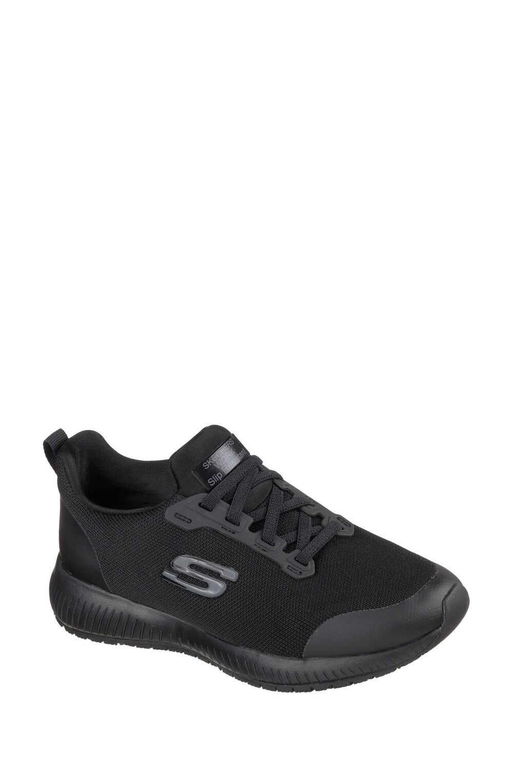 Женские спортивные кроссовки Squad широкого кроя Skechers, черный — фото 3