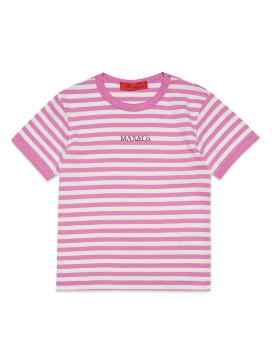 

Max&Co. футболка в полоску, розовый