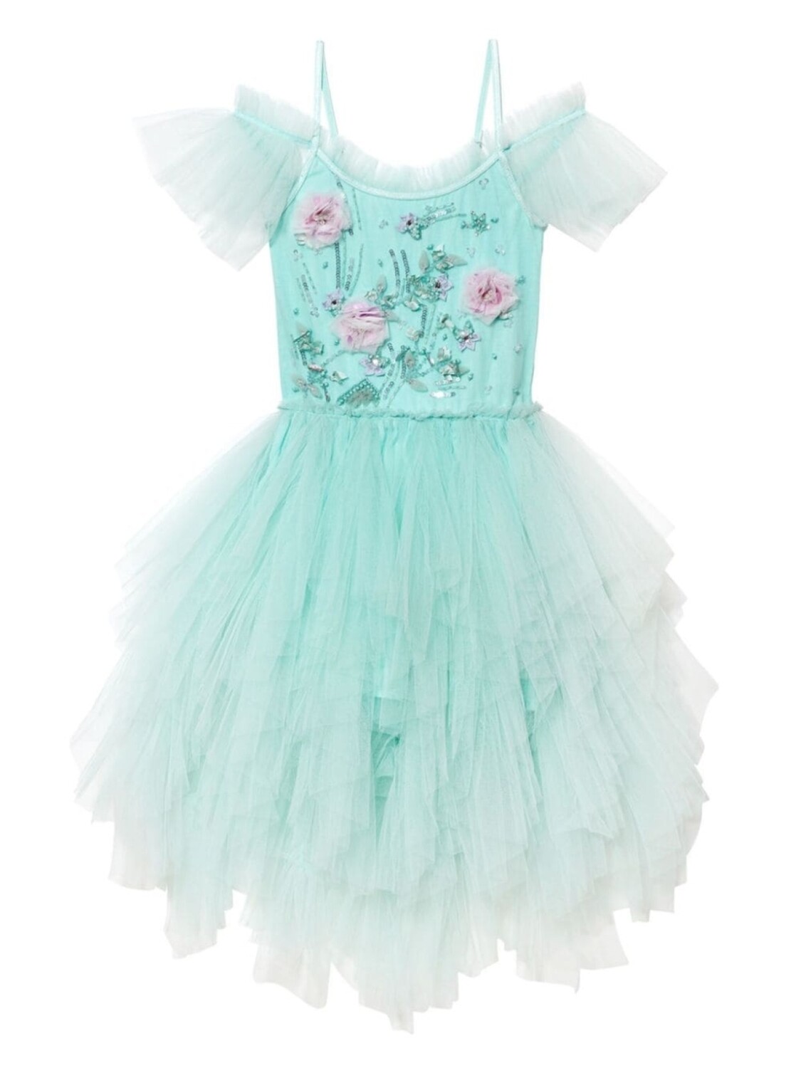 

Платье Floating Florals из тюля Tutu Du Monde, синий