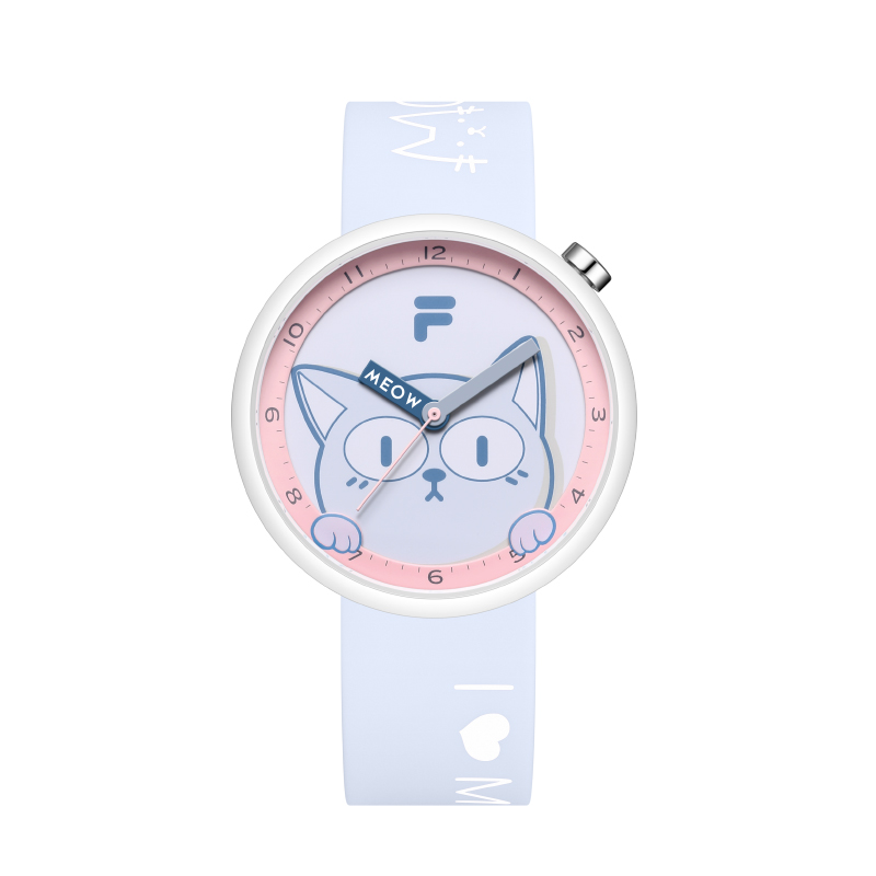 

FILA Часы European And American Watch Quartz Movement Silicone Strap Black Dial Unisex, 46FLM38-6547-005