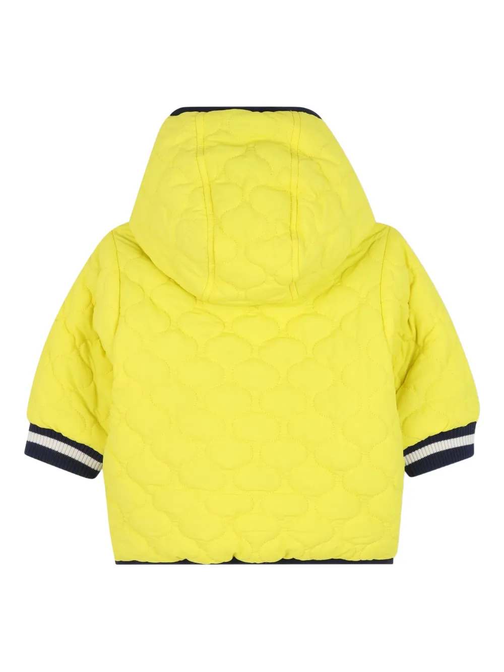 Стеганый пуховик с нашивкой-логотипом Timberland Kids — фото 4
