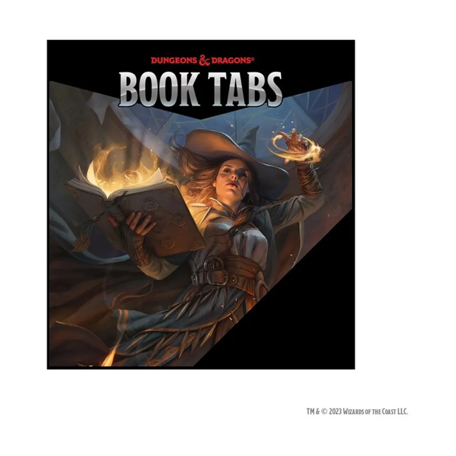 

Вкладки с книгами — Котел всего Таши, D&D Book Tabs