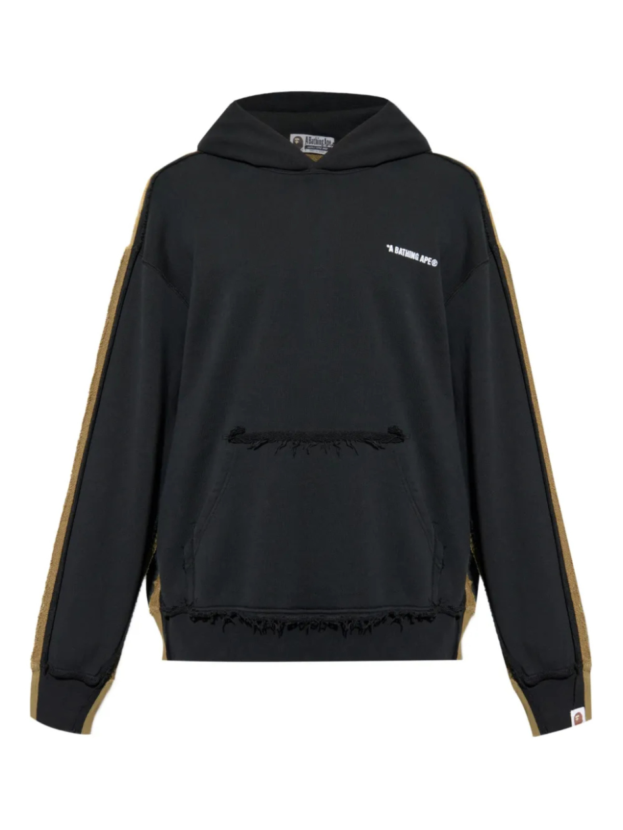 

A BATHING APE худи из джерси, черный