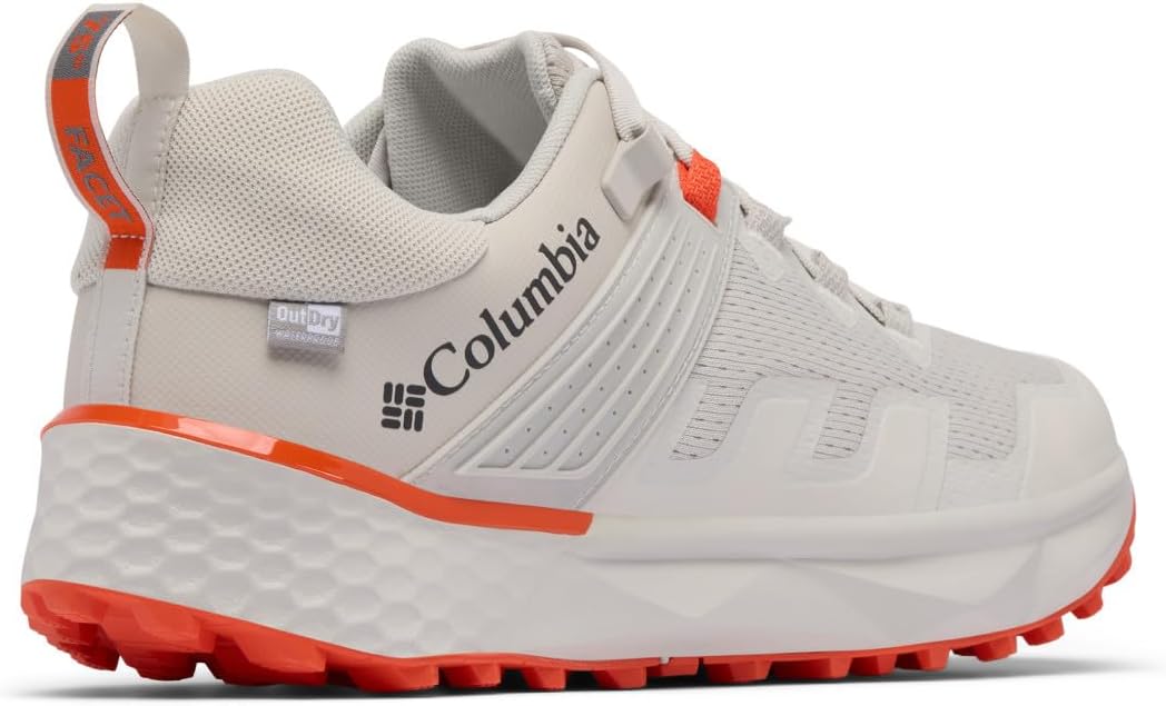 Columbia Men's Facet 75 Outdry Hiking Shoe, Moonstone/Red Quartz — фото 2
