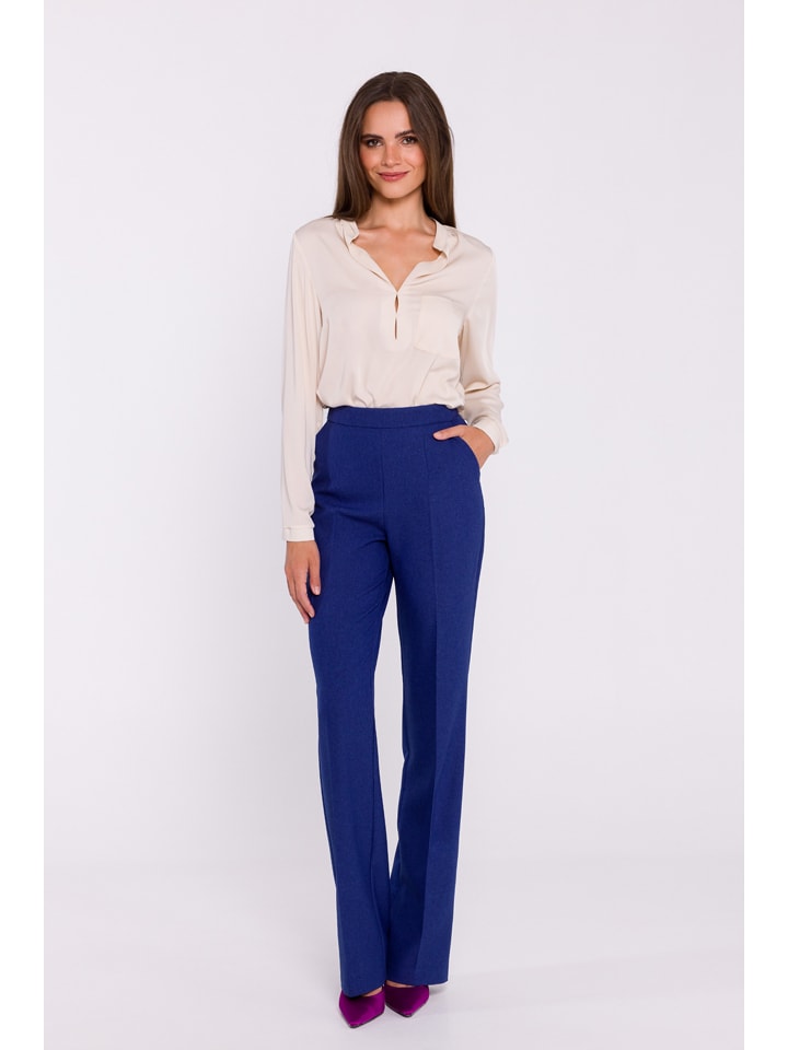 

Тканевые брюки Stylove Hose, темно-синий