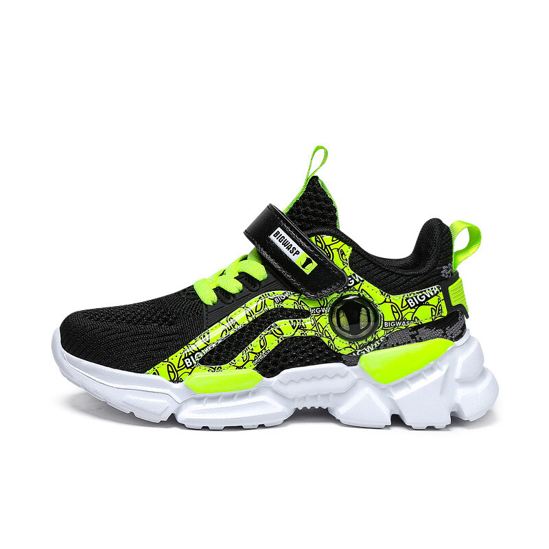 

Детские кроссовки GS Low-top Big Wasp, черный/зеленый