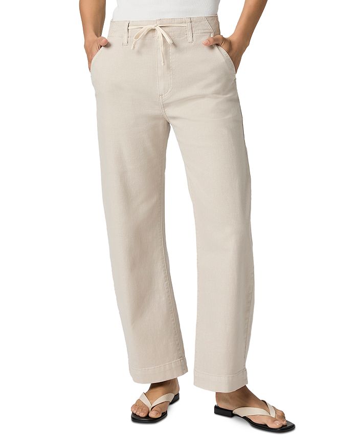 

Arellia Расслабленные джинсы с бочкообразными штанинами в оттенке Vintage Pumice Stone PAIGE, слоновая кость/кремовый