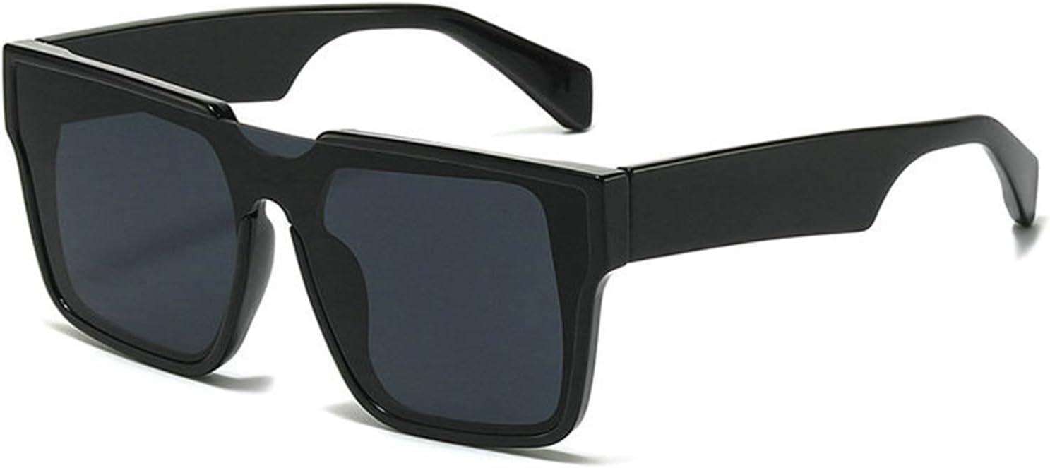 

Willochra Модные цельные квадратные солнцезащитные очки для женщин и мужчин, роскошные солнцезащитные очки большого размера, ретро-стиль, модные очки, защита от УФ-излучения UV400, C1