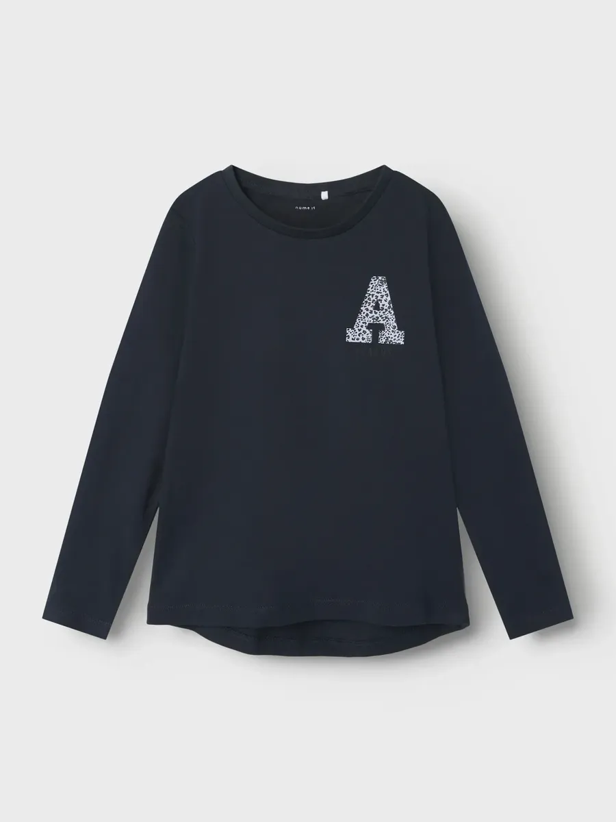 

Рубашка с длинными рукавами Name It "NKFTENJA LS TOP", цвет Dark Sapphire