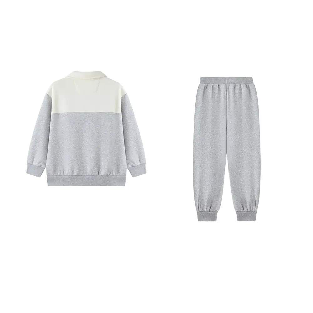 Детский спортивный комплект Casual Sportswear 2 Piece Set New Balance, серый — фото 3
