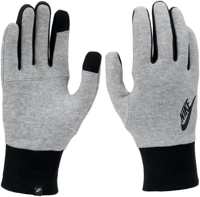

Теплые и мягкие флисовые перчатки Nike Therma-Fit для холодной погоды, совместимые с сенсорными экранами, Heather Grey, Серый, Теплые и мягкие флисовые перчатки Nike Therma-Fit для холодной погоды, совместимые с сенсорными экранами, Heather Grey