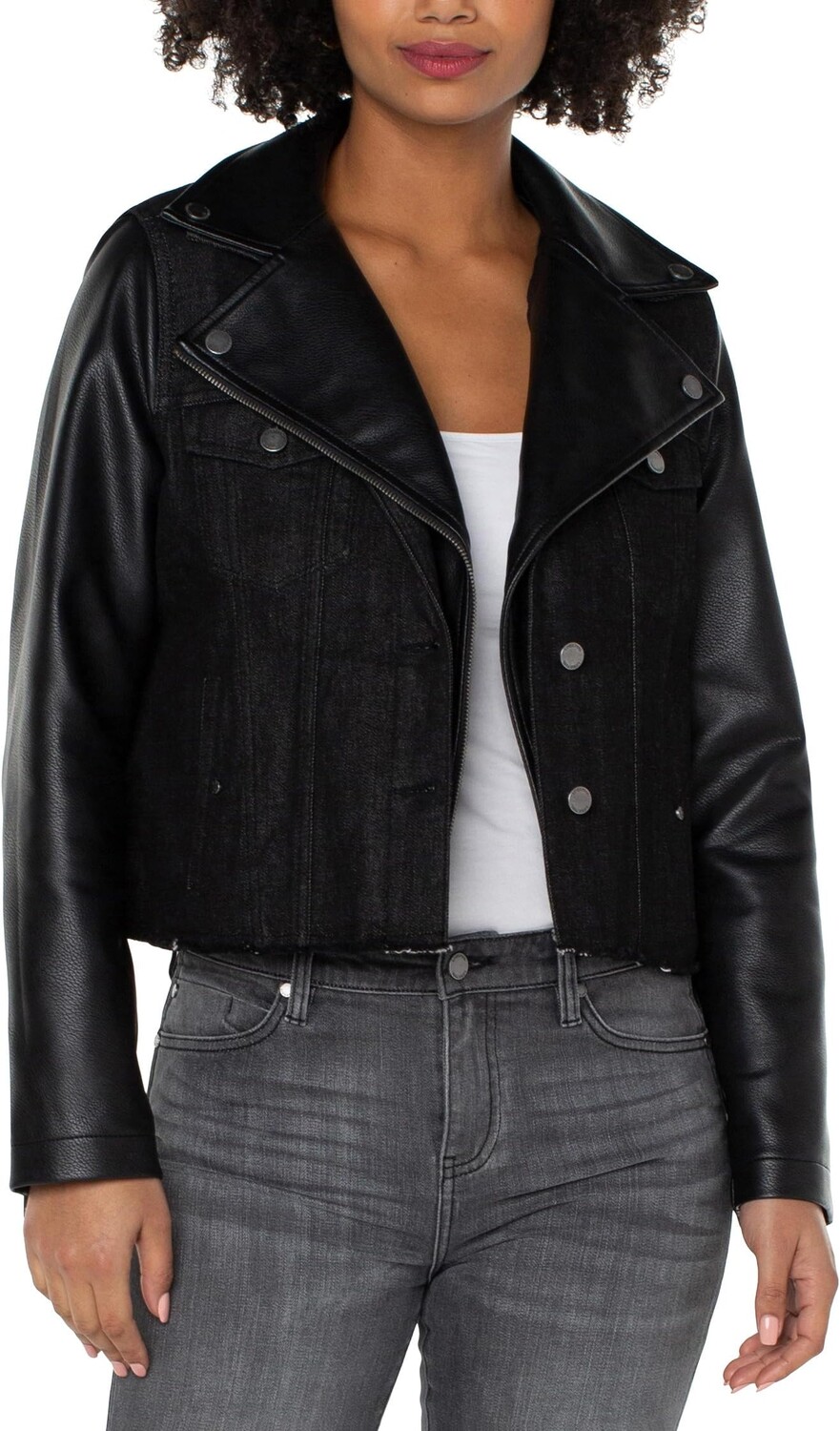 

Куртка Denim Hybrid Moto Jacket Liverpool Los Angeles, цвет Motoway