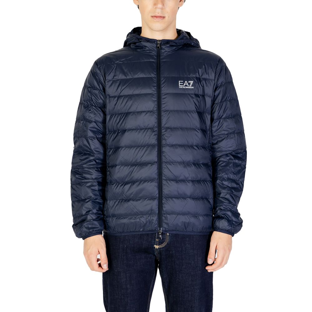 

Синяя куртка из полиамида Armani EA7 Emporio
