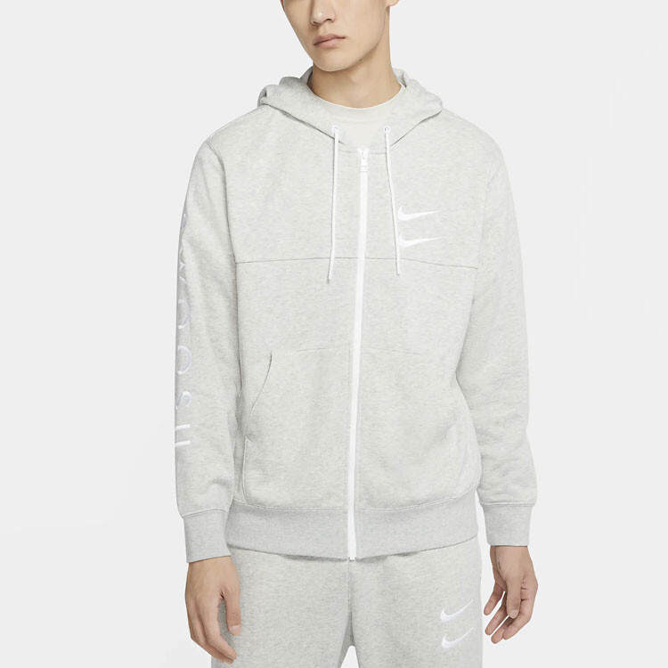 Куртка мужская, цвет серый, вереск Nike, цвет Heather Gray — фото 4