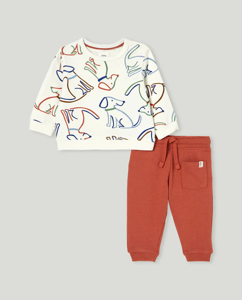 

Мягкий набор для мальчика Baby El Corte Inglés, коричневый