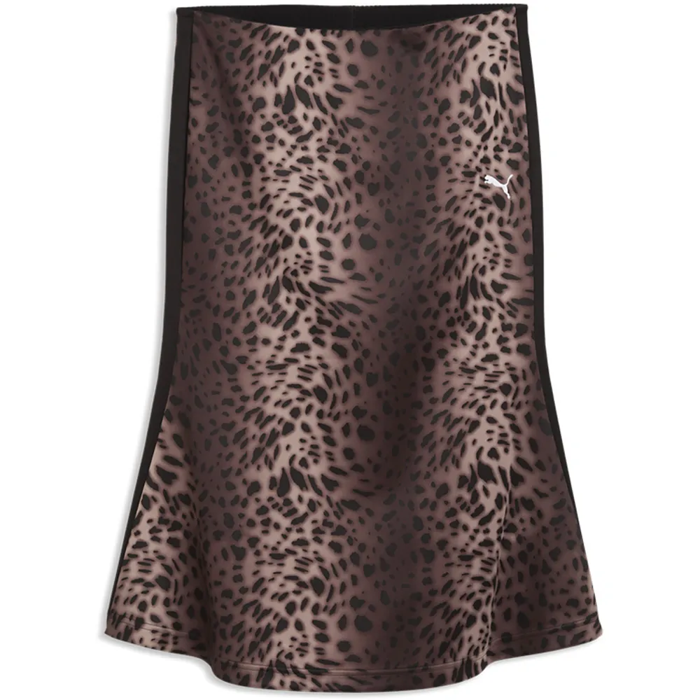 

Юбка-миди Puma T7 Leo Luxe, коричневый