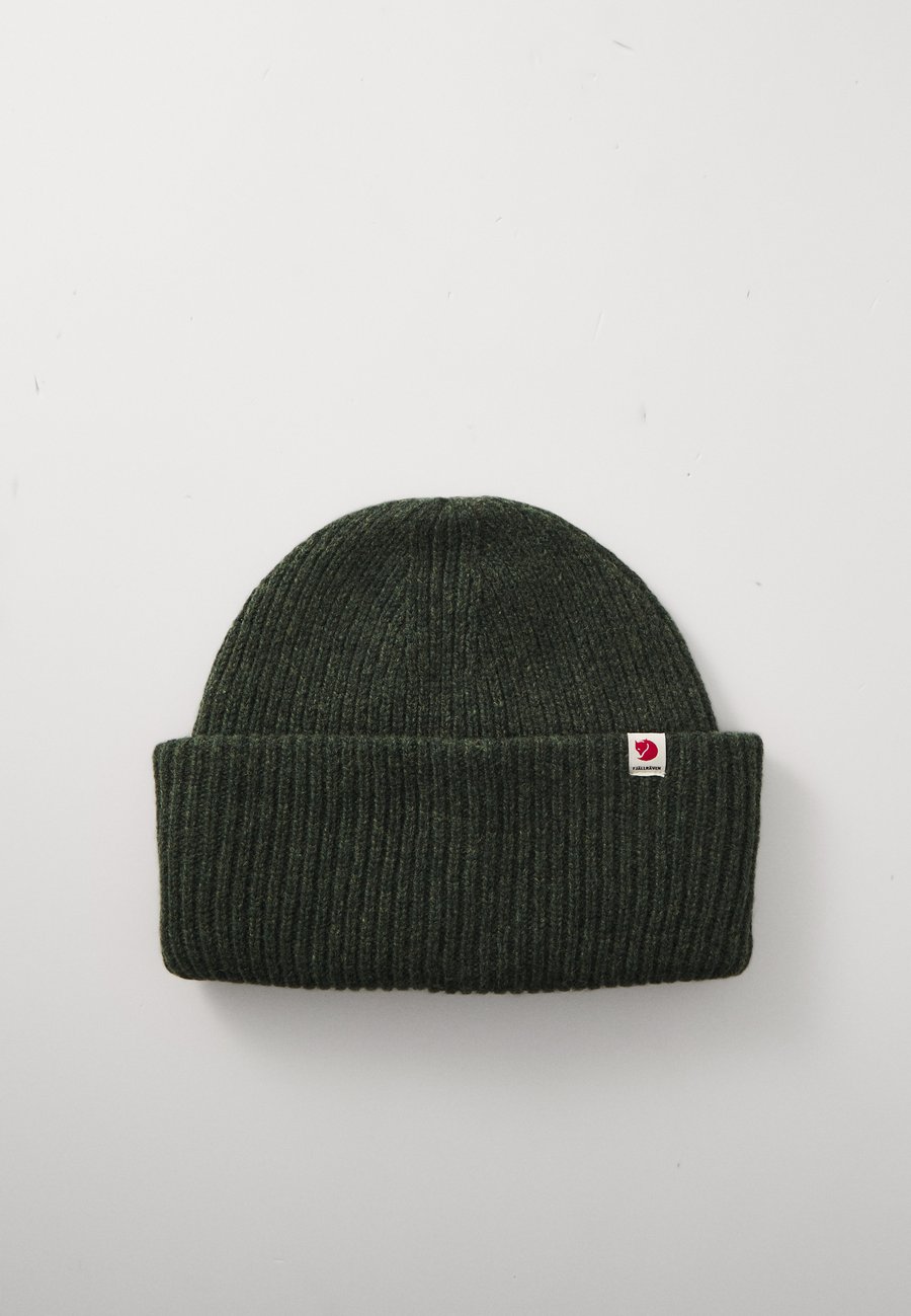 

Шапка Fjällräven FJÄLLRÄVEN HEAVY BEANIE UNISEX, Deep Forest/Dark Green