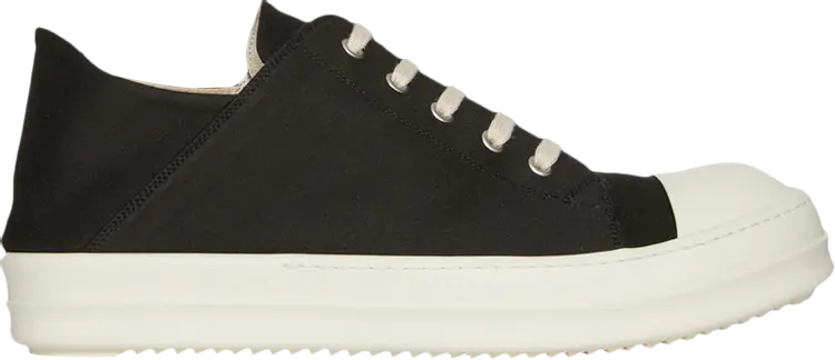 Кроссовки Rick Owens Wmns Lido DRKSHDW Slip On 'Black Milk', черный