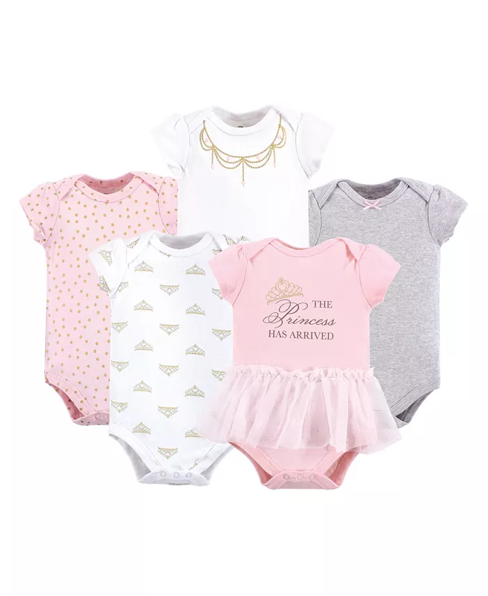 

Коллекция боди Baby Girls Treasure из 5 предметов Little Treasure, мультиколор