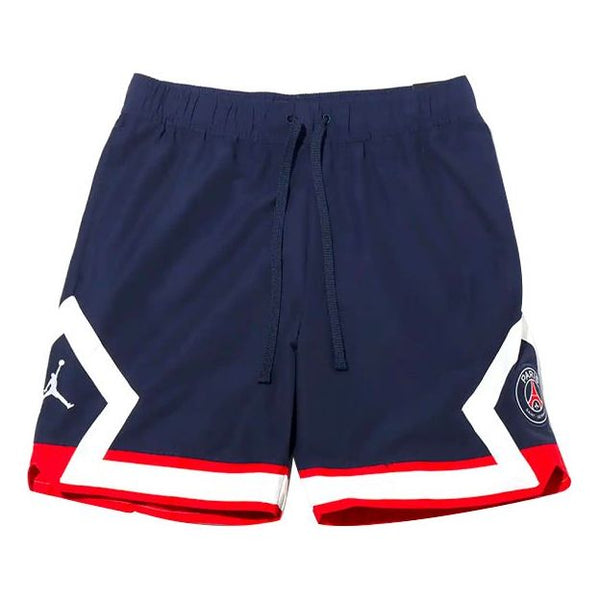 

Шорты loose breathable stripe shorts blue Air Jordan, синий