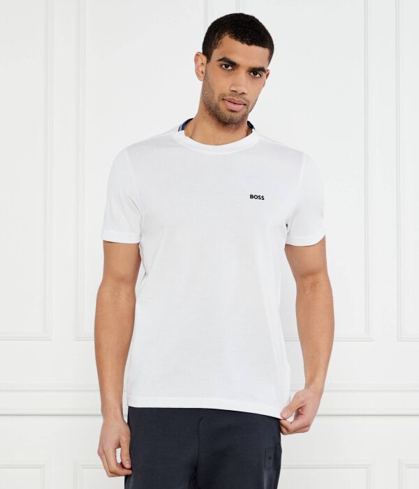 

Футболка папочка Regular fit Boss Green, белый