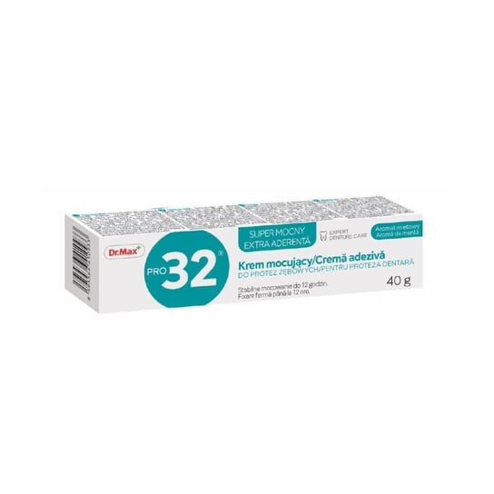 

Фиксирующий крем для зубных протезов, 40 г Dr.Max, Pro32