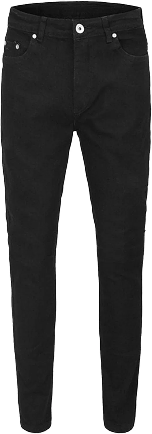 Джинсы скинни, рваные, Black1