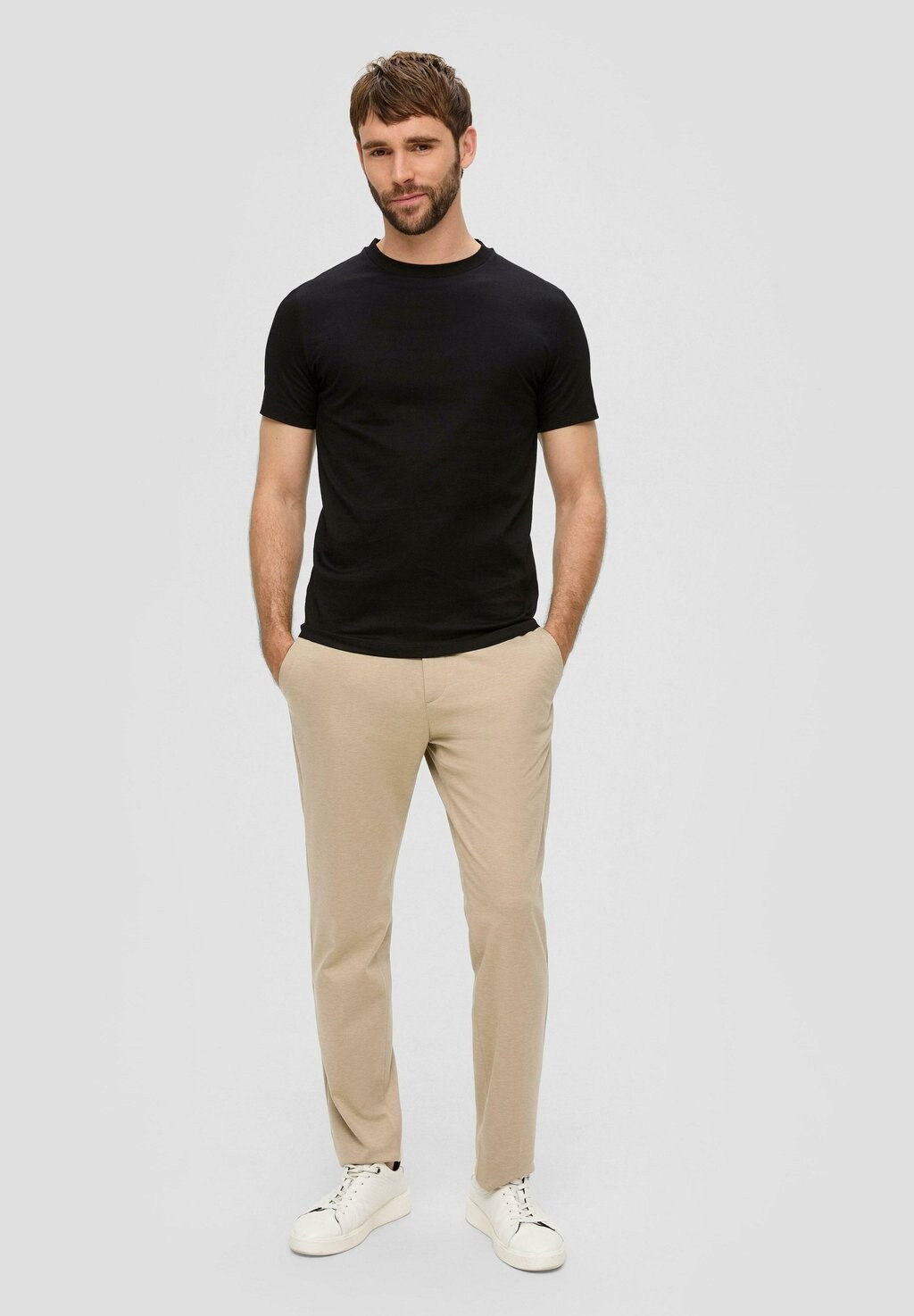 

Базовая футболка s.Oliver BLACK LABEL, черный