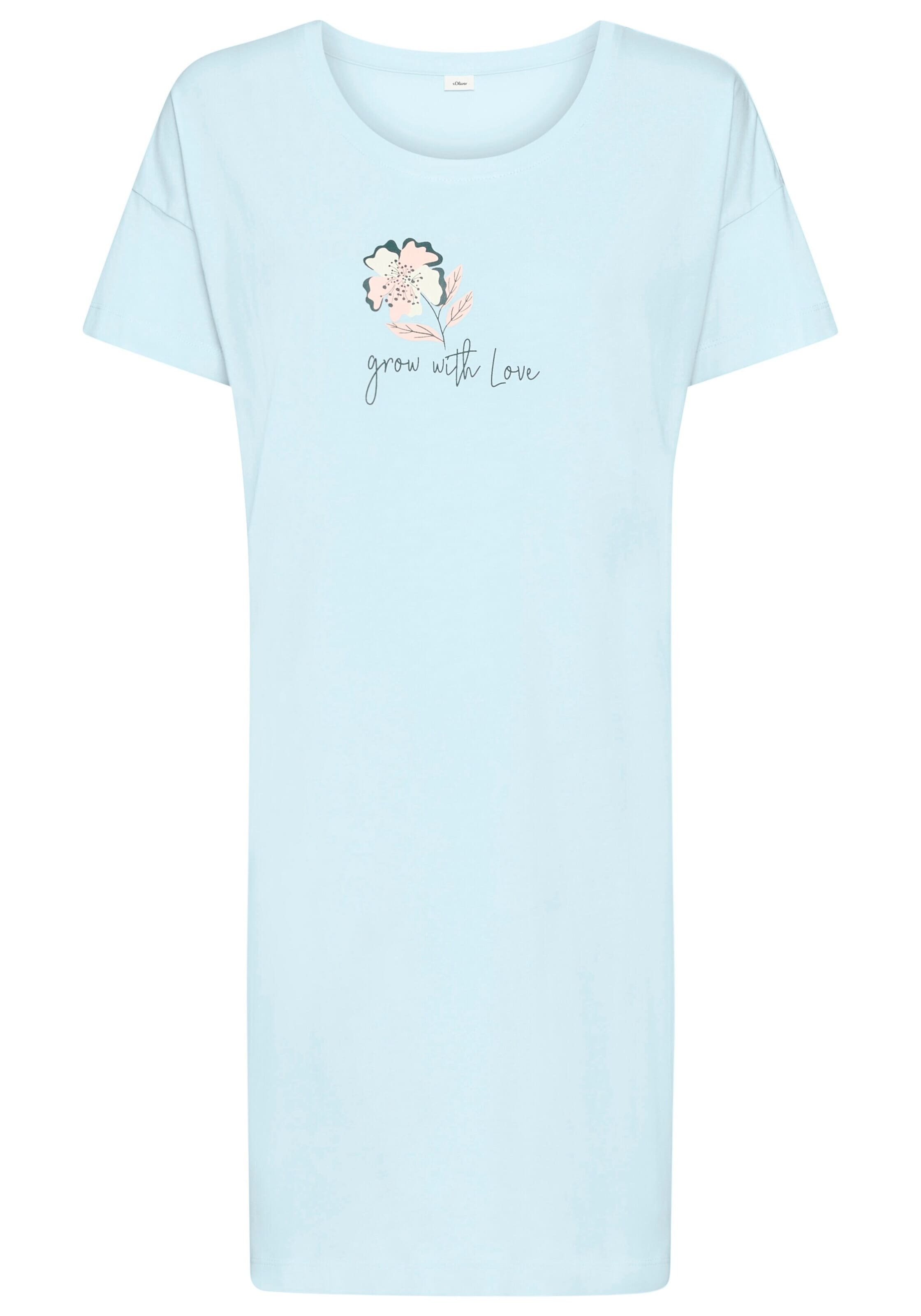 

s.Oliver Ночная сорочка в светло-голубом цвете