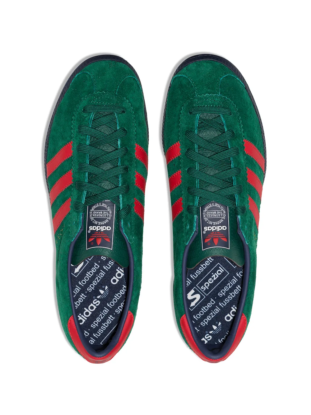 Кеды Blackburn SPZL Adidas, зеленый — фото 4