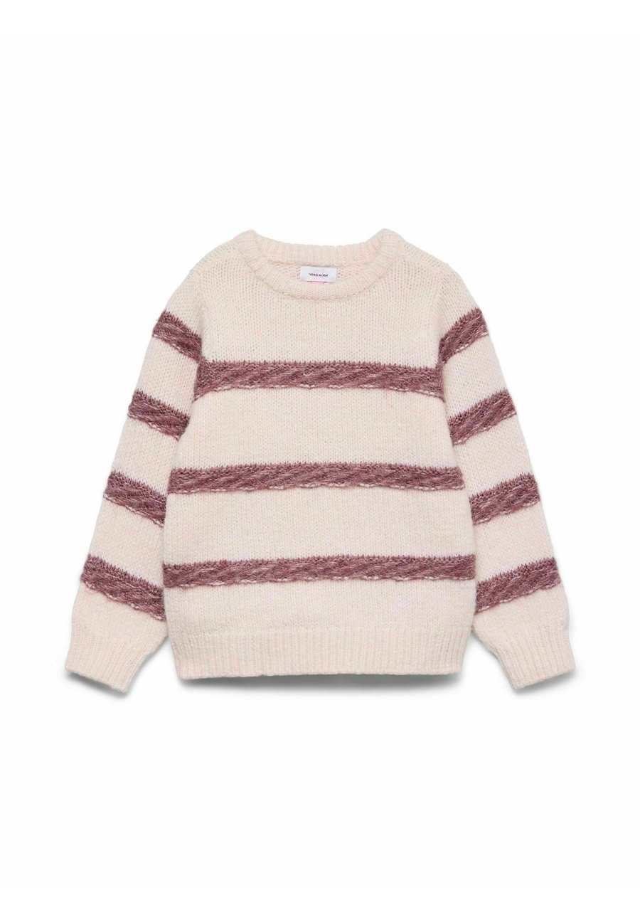 Джемпер VERO MODA Girl ZADA, Pink Dogwood/Beige — фото 4