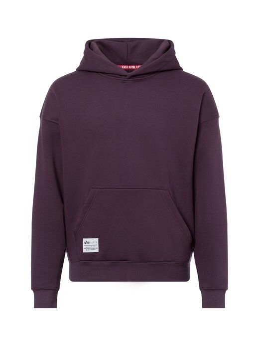 

Толстовка с капюшоном Alpha Industries, фиолетовый