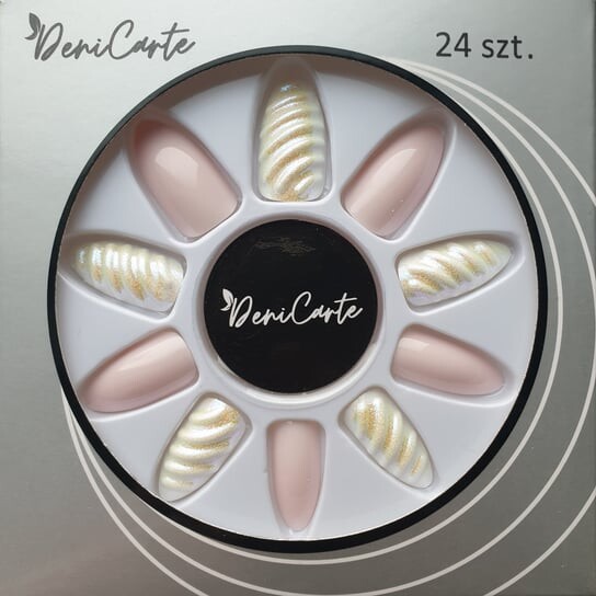 

Типсы для искусственных ногтей с клеем, 24 шт. Deni Carte